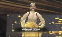 Kiều Loan hóa &apos;phượng hoàng lửa&apos;, đánh hông &apos;thần sầu&apos; ở bán kết Miss Grand