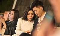 Lệ Quyên được &apos;người tình tin đồn&apos; kém 11 tuổi đưa đi diễn, bên nhau không rời
