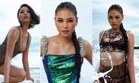 Người đẹp Biển Đào Thị Hà mặc áo tắm nóng bỏng, khoe body cực &apos;gắt&apos; trên biển