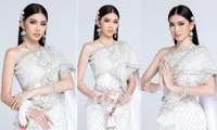 Sau khi bị hack instagram, Ngọc Thảo tung bộ ảnh đẹp &apos;đỉnh cao&apos; khi mặc quốc phục Thái Lan