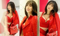 Lynk Lee ngày càng xinh đẹp, khoe vòng một căng đầy nóng &apos;bỏng mắt&apos; trong bộ ảnh mới