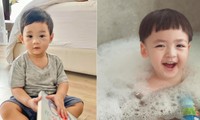 Hai quý tử nhà Hoa hậu Đặng Thu Thảo và Á hậu Tú Anh gây sốt mạng xã hội vì quá dễ thương