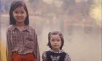 Mai Phương Thuý khoe ảnh ngày bé bên em gái, chiều cao vượt trội gây chú ý 