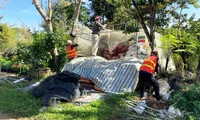 Bảo Lộc giải tỏa hàng loạt công trình xây dựng trái phép trên đất công