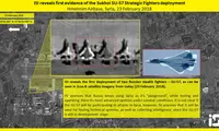 Tiêm kích Su-57 của Nga ‘xuất đầu lộ diện’ ở Syria