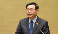 Chủ tịch Quốc hội Vương Đình Huệ. Ảnh Như Ý