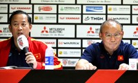 Nóng: HLV Park Hang-seo bức xúc vì &apos;gián điệp&apos; tuyển Indonesia xuất hiện trong buổi họp báo 