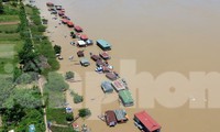 Thủy điện Hòa Bình xả lũ, cuộc sống xóm vạn chài bị đảo lộn