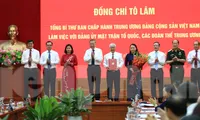 Tổng Bí thư Tô Lâm trao quyết định về chức năng, nhiệm vụ, tổ chức bộ máy Cơ quan Ủy ban T.Ư MTTQ Việt Nam