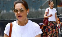 Katie Holmes ăn mặc lôi thôi trên phố gây thất vọng