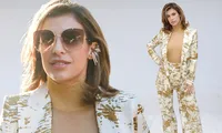 Tình cũ của &apos;bò mộng&apos; Vieri mặc áo màu nude phản cảm, gây hiểu nhầm