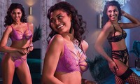 Siêu mẫu Danielle Herrington &apos;bốc lửa&apos; đầy hoang dại với nội y cắt xẻ táo bạo