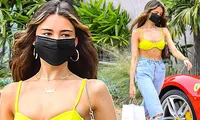 Nữ ca sĩ Mỹ trong MV Sơn Tùng mặc áo lót ra phố, khoe body tuyệt đẹp