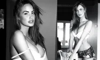 Đường cong &apos;nghẹt thở&apos; của siêu mẫu áo tắm Haley Kalil 