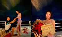 Showbiz 14/11: Á hậu Thúy An được bạn trai tiến sĩ cầu hôn