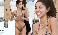 Nữ DJ nóng bỏng Chantel Jeffries gợi cảm nổi bật ở biển