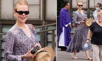 &apos;Thiên nga nước Úc&apos; Nicole Kidman xinh đẹp trẻ trung bất ngờ ở tuổi 54