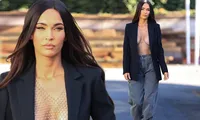 Megan Fox &apos;thả rông&apos; vòng một táo bạo trên phố