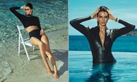 &apos;Siêu mẫu đắt giá nhất thế giới&apos; khoe body thon nuột hoàn hảo với áo tắm