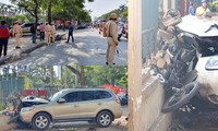 Xe ô tô &apos;điên&apos; tông hàng loạt người bị thương ở Hải Phòng