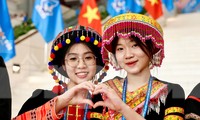 Sắc màu dân tộc tại Đại hội Hội LHTN Việt Nam lần thứ IX