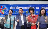 Đại biểu thanh niên Trung Quốc đến Hà Nội, bắt đầu chương trình gặp gỡ hữu nghị thanh niên Việt Nam-Trung Quốc