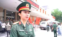 Hoãn đám cưới, nữ thiếu úy lên đường thực hiện nhiệm vụ diễu binh kỷ niệm 80 năm Quốc khánh