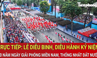 Truyền hình trực tiếp: Lễ diễu binh, diễu hành kỷ niệm 50 năm Giải phóng miền Nam, thống nhất đất nước