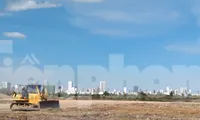 Chưa được giao đất, chủ khu đô thị sinh thái ở Khánh Hòa đã ồ ạt san lấp