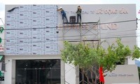 Trụ sở Công ty Man Homes Land tại huyện Cam Lâm. Ảnh Internet