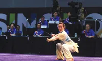 Dương Thúy Vi là VĐV duy nhất mang về cho Đoàn TTVN tấm HCV tại ASIAD 2014. Ảnh: VSI.