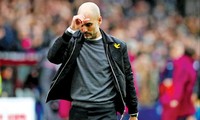 Man City của HLV Pep Guardiola kết thúc năm không vui. Ảnh: GETTY IMAGES.