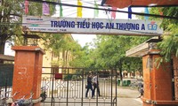 Trường tiểu học An Thượng A, nơi xảy ra vụ việc.