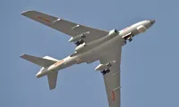 Mẫu máy bay ném bom H-6K của Trung Quốc. Ảnh: Getty Images.