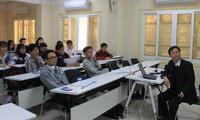 Sinh viên hệ CNKHTN tại trường ĐH Khoa học Tự nhiên trong giờ học. Ảnh: N.H 