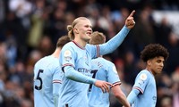 Man City vùi dập nhược tiểu trong ngày bùng nổ của Haaland