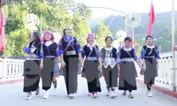 Người Mông ở Mù Cang Chải vui Tết Độc lập