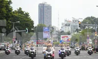 Mãn nhãn hình ảnh tổng duyệt chương trình Vinh quang Công an Nhân dân Việt Nam