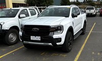 Ford Ranger phiên bản hybrid lần đầu lộ diện