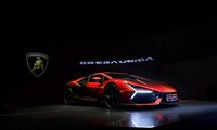 Siêu phẩm Lamborghini Revuelto Opera Unica màu đỏ độc nhất thế giới