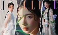 Suzy diện Hanbok, xứng danh &quot;nhan sắc quốc bảo&quot; trên bìa ELLE Hàn số Khai niên