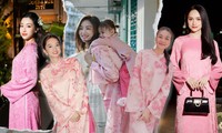 Đại chiến áo dài Tết: Mẫu áo dài được lòng các mỹ nhân Việt, không ngại &quot;đụng hàng&quot;
