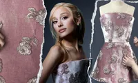 Ariana Grande diện váy của NTK Trần Hùng khi quảng bá album mới trên truyền hình