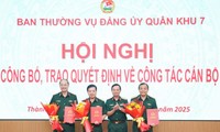 Điều động, bổ nhiệm nhân sự chủ chốt 6 tỉnh, thành phía Nam