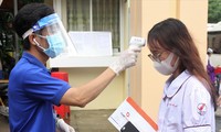 Thí sinh tham dự kỳ thi tốt nghiệp THPT đợt 1 năm 2021 tại TPHCM. Ảnh: Nguyễn Dũng