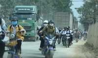 Tuyến tỉnh lộ 542C gánh cả nghìn lượt xe ben, xe trọng tải lớn chạy ngày đêm 