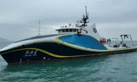 Tàu nghiên cứu Chu Hải Vân. Ảnh: Mapbox-Baird Maritime