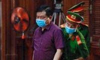 Ông Đinh La Thăng tại phiên tòa. Ảnh: Tân Châu 