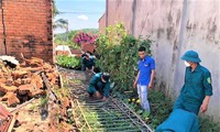 Sửa nhà cho người dân, hưởng ứng mỗi Thanh niên 10.000 bước chân mỗi ngày