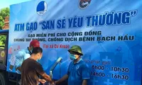 Phòng chống bạch hầu, đoàn thanh niên tái khởi động ATM gạo lưu động 